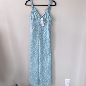 Topshop floral jumpsuit